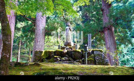 Fuikui/Japan - 19. August 2018: Eihei-ji ist eines der beiden wichtigsten Tempel des Soto Zen Schule des Buddhismus, die größte einzelne Konfession ich Stockfoto