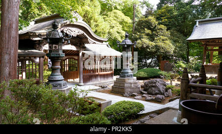 Fuikui/Japan - 19. August 2018: Eihei-ji ist eines der beiden wichtigsten Tempel des Soto Zen Schule des Buddhismus, die größte einzelne Konfession ich Stockfoto