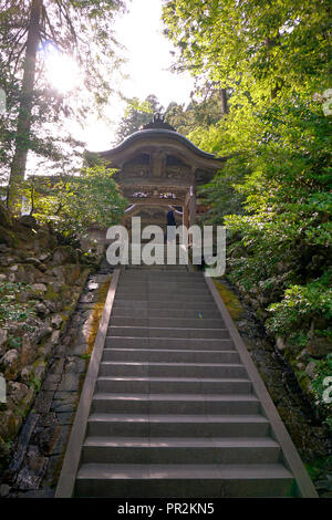 Fuikui/Japan - 19. August 2018: Eihei-ji ist eines der beiden wichtigsten Tempel des Soto Zen Schule des Buddhismus, die größte einzelne Konfession ich Stockfoto