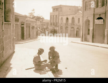 Belagerung von Jerusalem, Okt. 22, '38, Jerusalem, Israel Stockfoto
