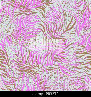 Tiger Haut Muster Stock Vektor