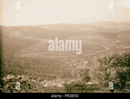 Ain Karim Ansichten. 1934, Jerusalem, Israel Stockfoto