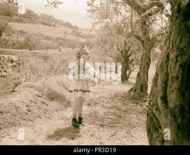 Tripolis. Familie Filme, die Dechards. 1946, Libanon Stockfoto