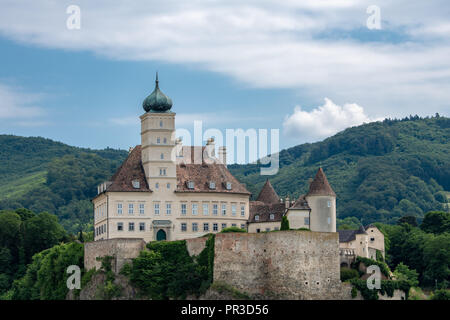 Schonbuhel Burg an der Donau, Wachaiu Tal, Österreich Stockfoto