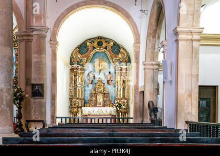 Olinda, Pernambuco, Brasilien - JUL, 2018: Kathedrale Alto da Se, im Jahr 1537 gegründet. Stockfoto