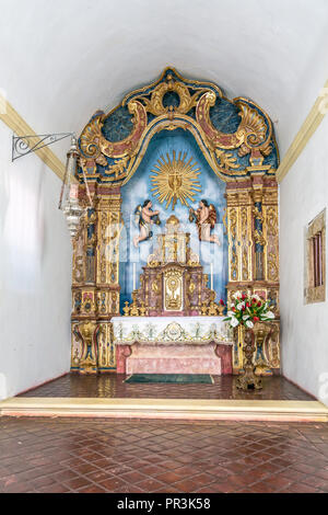 Olinda, Pernambuco, Brasilien - JUL, 2018: Kathedrale Alto da Se, im Jahr 1537 gegründet. Stockfoto