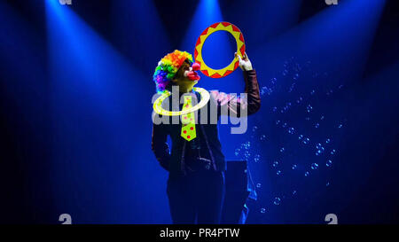 Peking, Peking, China. 29 Sep, 2018. Peking, China - der 4. China International Magic Karneval in Changping Distrikt in Peking, China statt. Credit: SIPA Asien/ZUMA Draht/Alamy leben Nachrichten Stockfoto