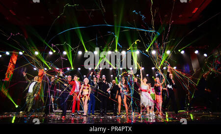 Peking, Peking, China. 29 Sep, 2018. Peking, China - der 4. China International Magic Karneval in Changping Distrikt in Peking, China statt. Credit: SIPA Asien/ZUMA Draht/Alamy leben Nachrichten Stockfoto