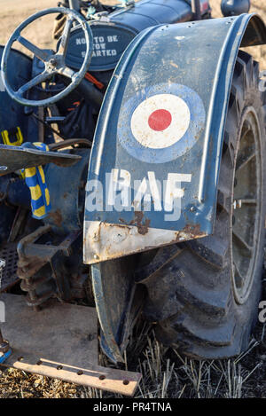 Wenig Carlton, Nottinghamshire, UK: 29. September 2018: Southwell pflügen Match ist der grösste landwirtschaftliche eines Tages zeigen in Nottinghamshire, im Jahre 1855 gegründet und wird von einem Ausschuss, bestehend aus lokalen Geschäftsleuten und ländliche Enthusiasten. Die jährliche Messe ist an einem anderen Schauplatz jedes Jahr statt mit 2018 kleinen Carlton gehalten wird. Credit: Ian Francis/Alamy leben Nachrichten Stockfoto