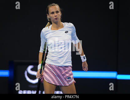 September 29, 2018 - Magdalena Rybarikova der Slowakei in Aktion bei Ihrem auftaktspiel an der China Open 2018 WTA Premier Pflichtfeld Tennis Turnier Quelle: AFP 7/ZUMA Draht/Alamy leben Nachrichten Stockfoto