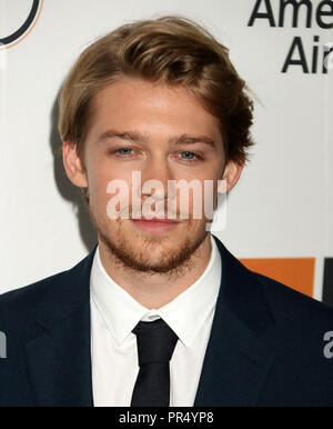 September 28, 2018 - New York City, New York, US-Schauspieler JOE ALWYN besucht die "Der Favorit", während die New York Film Festival 56th Opening Night Gala Präsentation gehalten in der Alice Tully Hall im Lincoln Center. (Bild: © Nancy Kaszerman/ZUMA Draht) Stockfoto