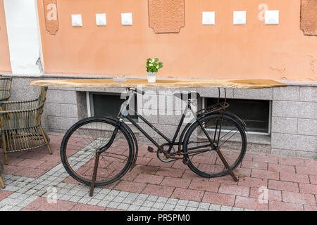 PLOVDIV, Bulgarien - 25. MAI 2018: Straßen in der Mitte der Stadt von Plovdiv, Bulgarien Stockfoto