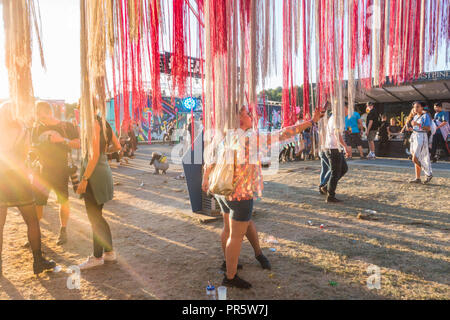 Lollapalooza Festival 2018 Berlin Stockfoto