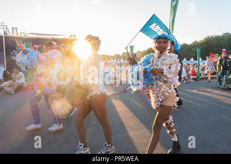 Lollapalooza Festival 2018 Berlin Stockfoto