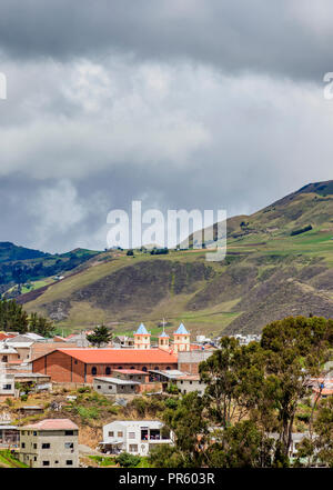 Ingapirca Stadt, Canar Provinz, Ecuador Stockfoto