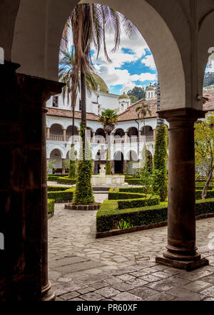 Kloster des Heiligen Franziskus Kloster, Quito, Provinz Pichincha, Ecuador Stockfoto