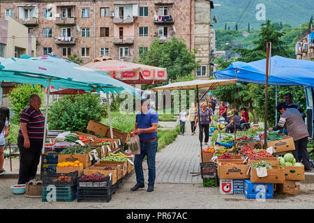 Armenien, Tavush Provinz, Idjevan, Markt Tag Stockfoto