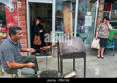 Armenien, Tavush Provinz, Idjevan, Markt Tag Stockfoto