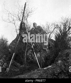 2. Weltkrieg Maschinengewehr MG 34 der deutschen Wehrmacht - 2 dt Weltkrieg Maschinengewehr MG 34 der deutschen Armee Stockfoto