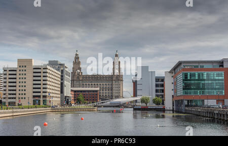 Princes Dock, Liverpool, Großbritannien Stockfoto