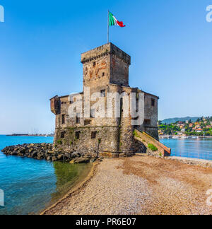 Italienische schloss Panorama Stockfoto