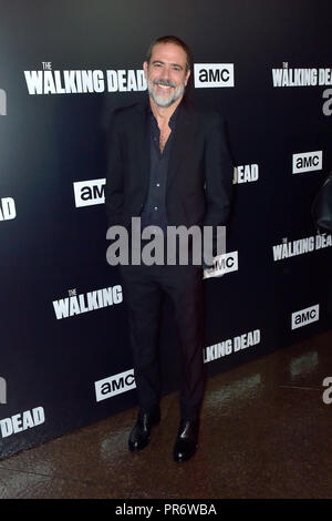 Jeffrey Dean Morgan an der AMC "The Walking Dead" Season 9 Premiere auf der DGA-Theater am 27. September 2018 in Los Angeles, Kalifornien. Stockfoto