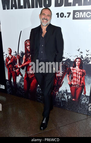 Jeffrey Dean Morgan an der AMC "The Walking Dead" Season 9 Premiere auf der DGA-Theater am 27. September 2018 in Los Angeles, Kalifornien. Stockfoto