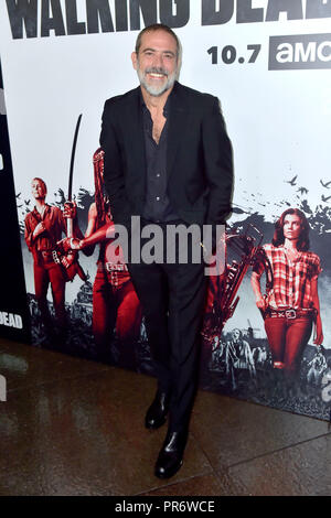 Jeffrey Dean Morgan an der AMC "The Walking Dead" Season 9 Premiere auf der DGA-Theater am 27. September 2018 in Los Angeles, Kalifornien. Stockfoto
