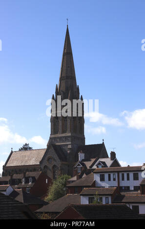 St Michael und alle Engel Kirche Berg Dinham Exeter Devon Stockfoto