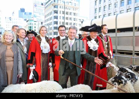 ALAN TITCHMARSH ANTRIEBE SCHAFE 2018 Stockfoto