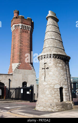 Alte Architektur von Liverpool. Liverpool, North West England, UK. Stockfoto