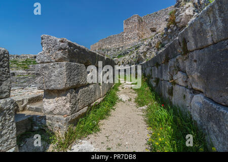 Antike Stadt Milet Didim Stockfoto