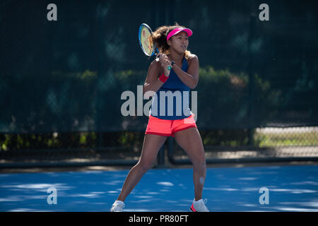 September 29, 2018 - Naomi Osaka Japan Praktiken an der China Open 2018 WTA Premier Pflichtfeld Tennis Turnier Quelle: AFP 7/ZUMA Draht/Alamy leben Nachrichten Stockfoto