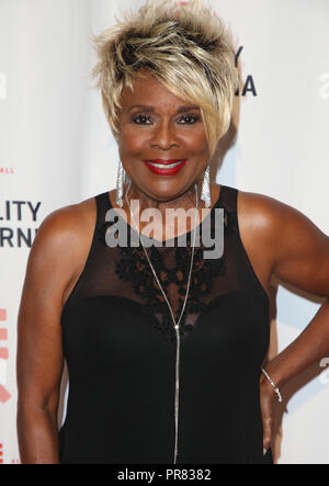 Los Angeles, Ca, USA. 29 Sep, 2018. Thelma Houston, bei Gleichheit Kalifornien 2018 Los Angeles Gleichstellung Auszeichnungen im JW Marriott Los Angeles In Los Angeles. Leben in Los Angeles Kalifornien am 29. September 2018. Credit: Faye Sadou/Medien Punch/Alamy leben Nachrichten Stockfoto