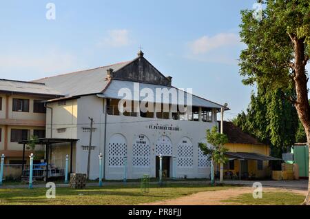 St Patrick's Catholic Christian College in St Mary's Cathedral compound Jaffna, Sri Lanka Stockfoto