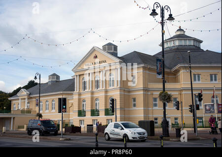 Villa Marina Veranstaltungsort, Harris Promenade, Douglas, Isle of Man. Stockfoto