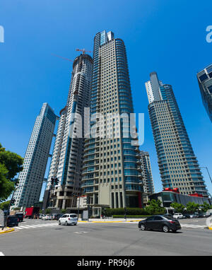 Business Center Gebäude in Riverfront. Buenos Aires, Argentinien Stockfoto