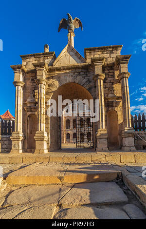 Der Palast des Rova von Antananarivo neu erstellen Stockfoto