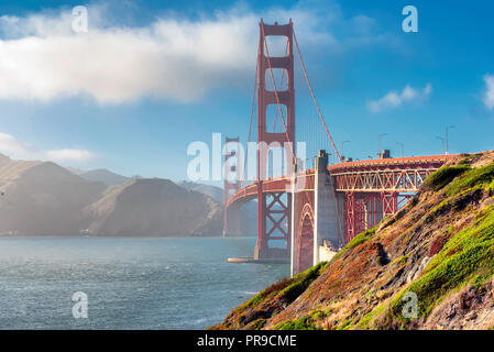 Golden Gate Bridge bei Sonnenuntergang, San Francisco