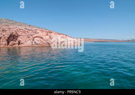 Sommer Ferien auf der Baja, Isla Espiritu Santo, La Paz Baja California Sur. Mexiko Stockfoto