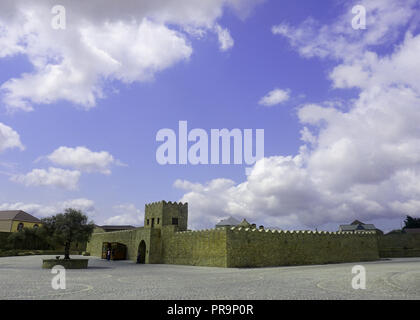 Ateshgah zoroastrischen Alten Feuer Tempel in der Nähe von Baku Stockfoto