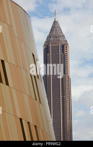 Atlanta, Hauptstadt des US-Bundesstaates Georgia, das Zentrum für Bürger- und Menschenrechte ist ein Museum gewidmet, die Errungenschaften der bürgerlichen Rechts Stockfoto