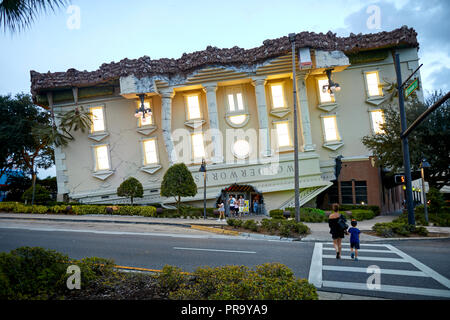 Wonderworks Kopfüber Haus Stockfoto