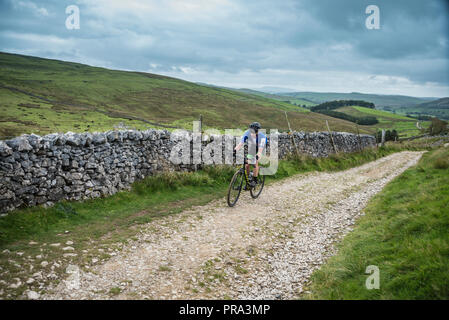 3 Peaks Cyclocross, Yorkshire Dales, UK. Stockfoto