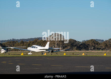 Orange World Airport liegt im zentralen Tablelands Region New South Wales zwischen der Stadt Orange und die Stadt Blayney in Australien Stockfoto