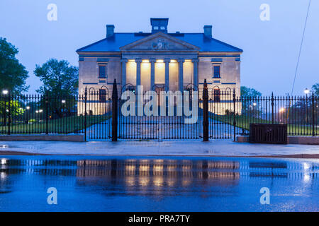 Alten kolonialen Gebäude in St. John's. St. John's, Neufundland und Labrador, Kanada. Stockfoto