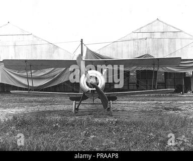 7/9/1917 - Luftfahrt Experiment Station, Hampton, Virginia. Thomas S-4 (Vorderansicht) Stockfoto