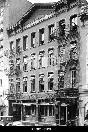 1918 - Alien Property Custodian - Eigentum beschlagnahmt - Bosch Magneto Co., New York Office Stockfoto