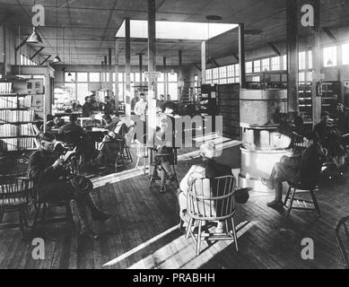 1918 oder 1919 - American Library Association - Bibliotheken - Alabama durch Iowa-Camp Gordon, GA., A.L.A. Bibliothek Stockfoto