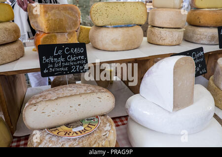 Sonntag, Markt, Märkte, Esperaza, Aude, Provinz, Frankreich, Französisch, Europa, Europäischen, Stockfoto